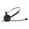 Adesso Xtream P1 Monaural Over the Head Headset with Microphone - Black